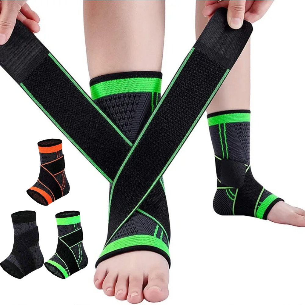 Pressurized ankle brace, sports pressurized ankle, breathable running, outdoor protection, adjustable