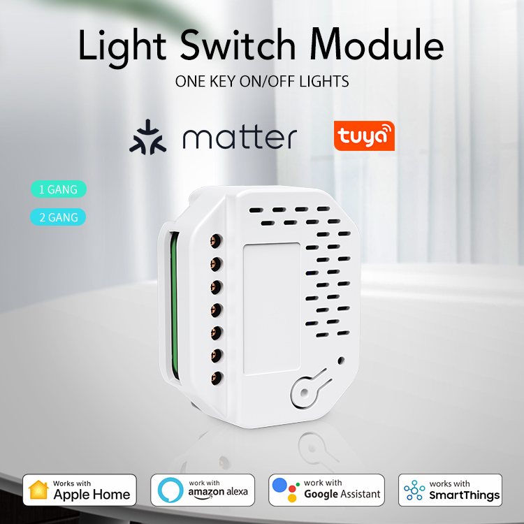 Wifi Smart 1/2 Way Light LED Dimmer Switch Module Smart Life/Tuya APP Remote Control Switchgear Module For Home Durable