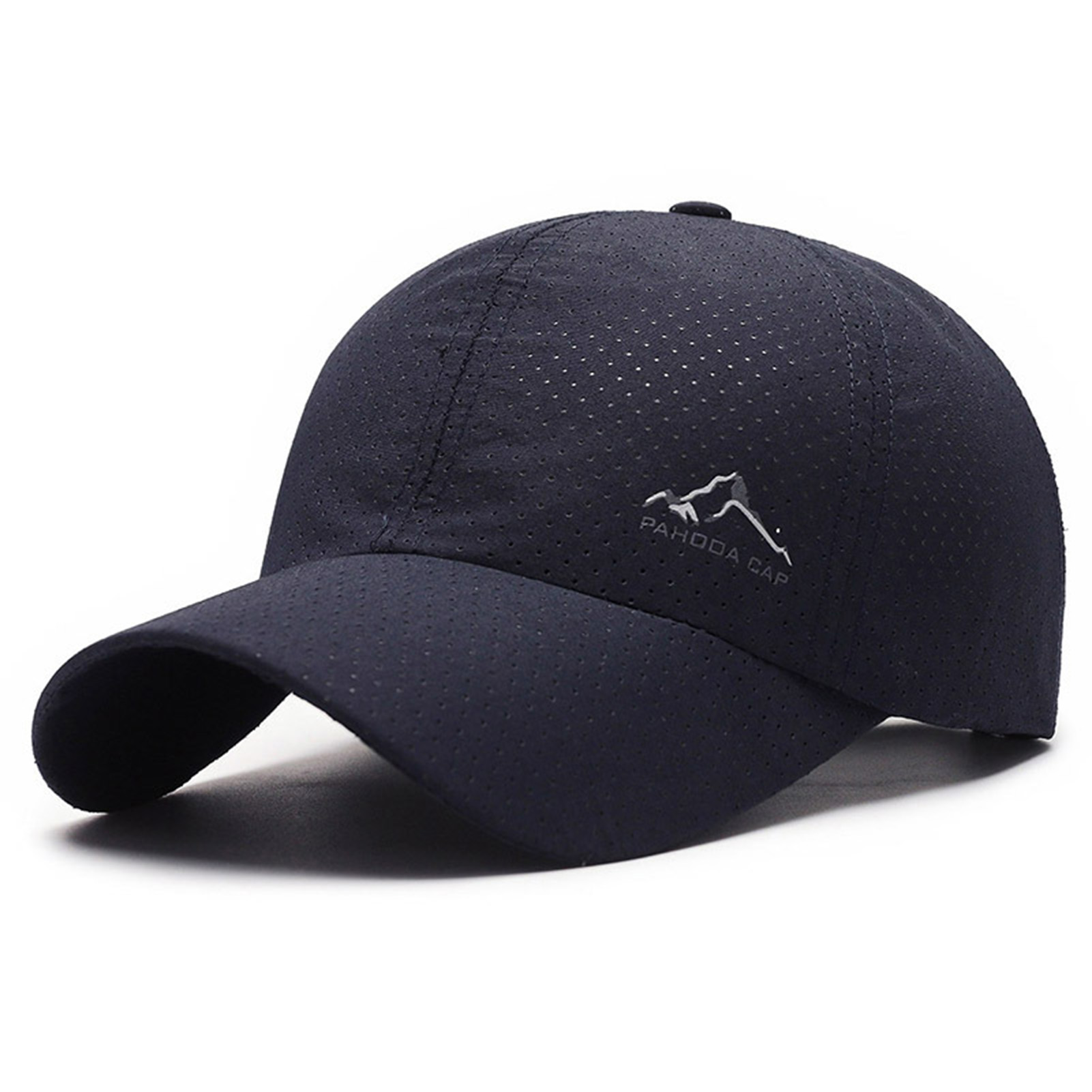 Running Hiking Quick Dry Baseball Cap Sun Protection Breathable Sports Cap Casual Thin Mesh Snapback Hat Men Women