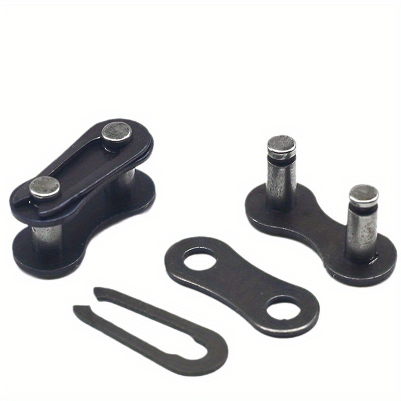 6 Sets Stainless Steel Bicycle Chain Connectors, Quick Link Replacement for Single Speed Chains, Durable Metal Chain Links