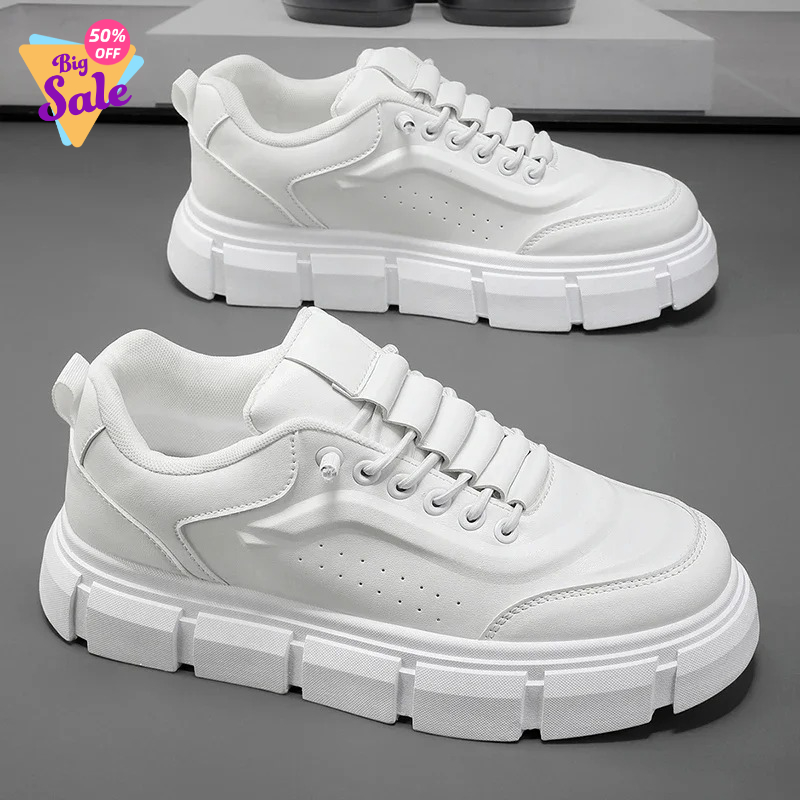 New Casual Shoes for Men 2026 Men's Oxford Shoes Retro Luxury Leather Shoes Fashion Breathable Sneakers Handmade Platform Boot