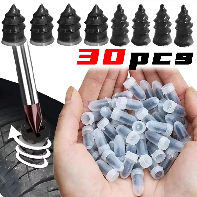Car Tyre Repair Nails Set Universal Cars Motorcycle Patch Nails Truck Bicycle Scooter Puncture Repair Tools