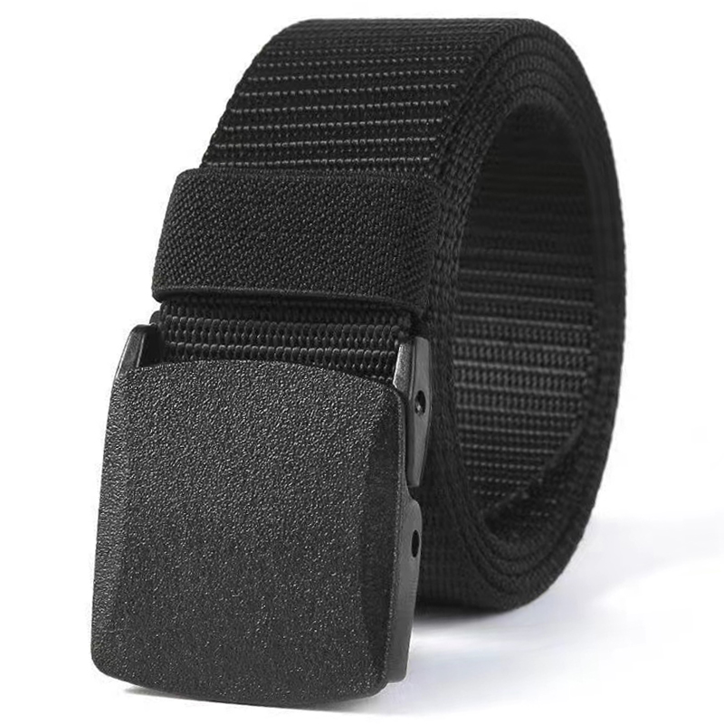 Automatic Buckle Nylon Belt Outdoor Hunting Multifunctional Canvas Belt High Quality Men Belt
