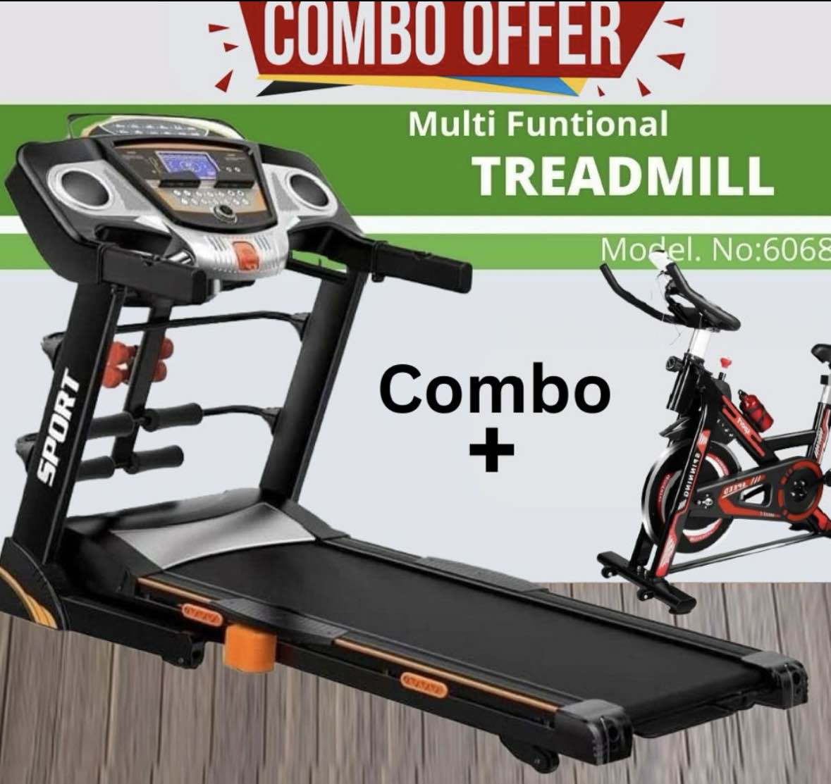 Treadmill And Cycle Combo Offer