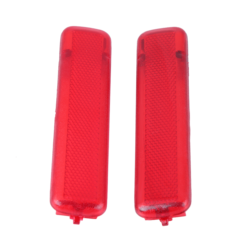 1 Pair of Rear Door Trim Panel Reflector Left & Right for Chevy GMC 15183155 15183156