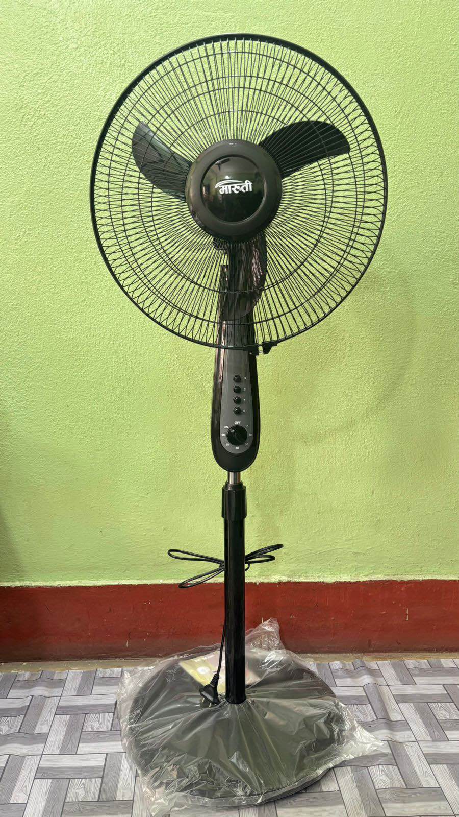 16” Bullet Stand Fan with Timer | High Speed | 1 Year Coil Warranty