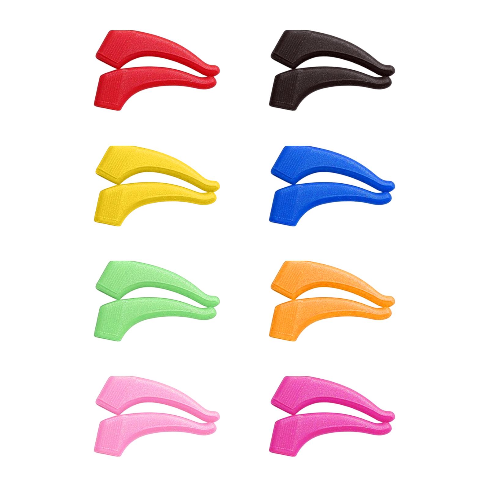 2Pcs Silicone Anti Slip Eyeglass Ear for Kids and Adults Eyewear Accessories Lightweight Comfortable Non Slip Fashion