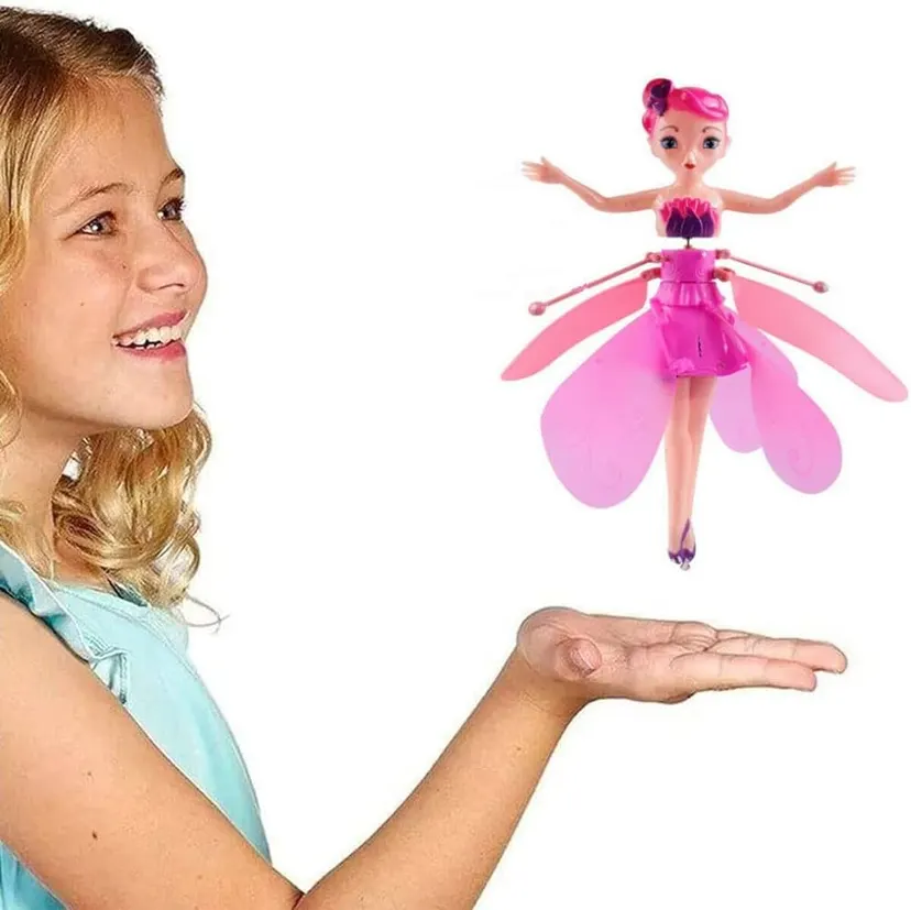 Flying Doll Infrared Sensor Flying Toy Recharge Toy For Kids
