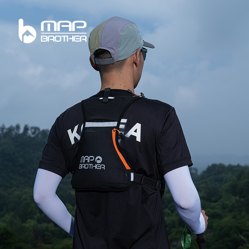 MOUNTAINHIKER MAP BROTHER 1PC Breathable Hydration Vest Trail Running Backpacks Lightweight Cycling Marathon Riding Outdoor Bag