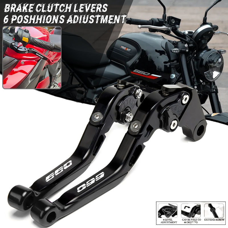 For RS660 RS 660 2020-2023 RS660 2022 MOTOPA Motorcycle RS 660 Adjustable CNC 5D aluminium Brake Clutch Levers Handle