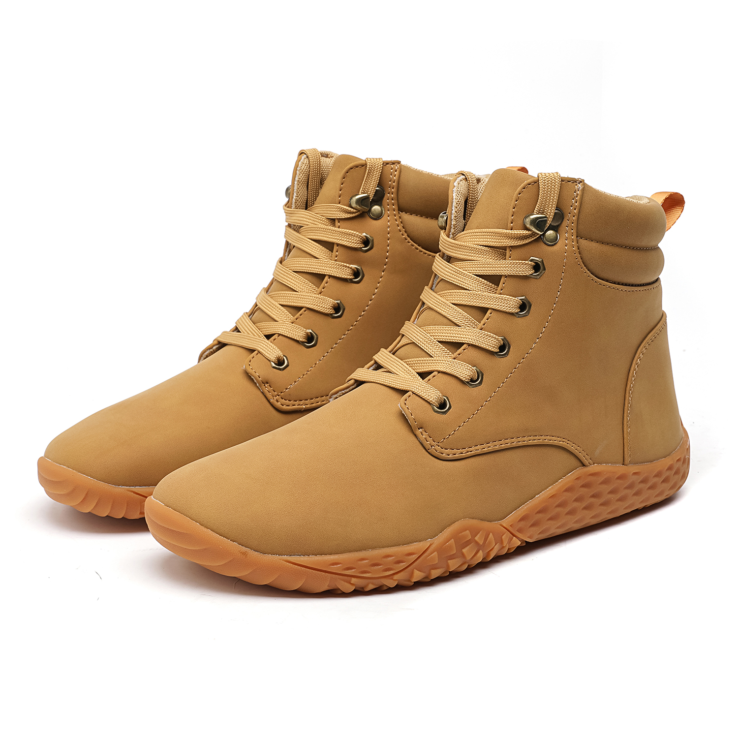 Waterproof Wide Toe Box Shoes Walking Boots Platform Boots New Snow Boots Warm Hike Winter Footwear Barefoot Shoes Women Men
