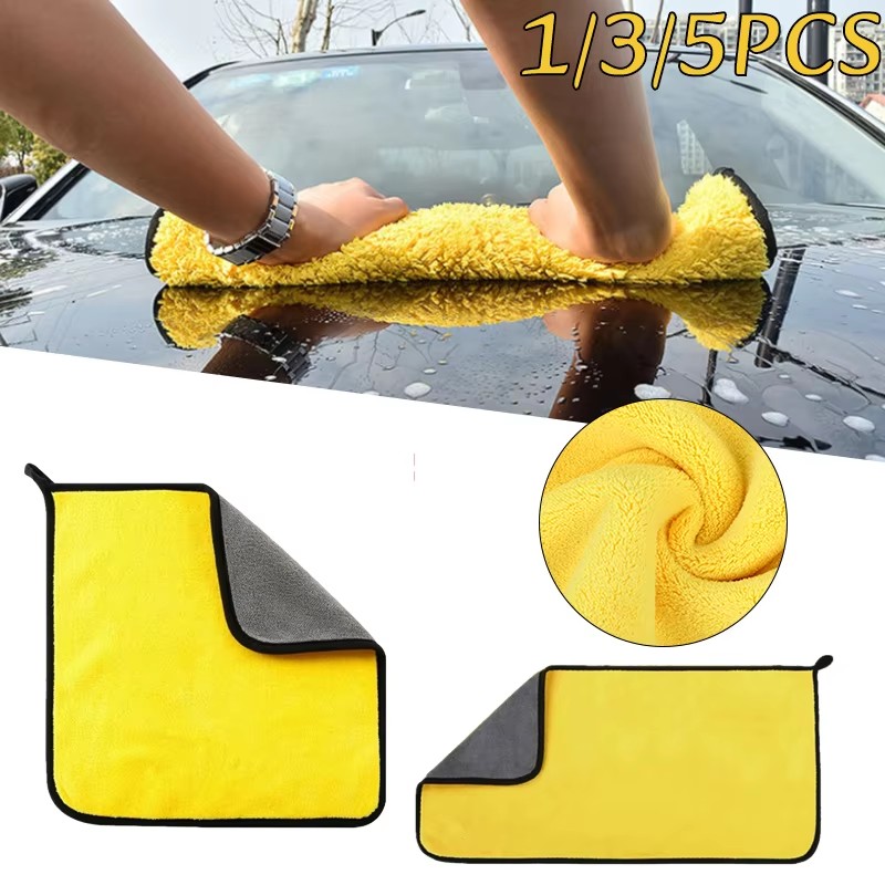 High-end Microfiber Towel Car Wash Towel Detailing Cleaning Cloth Car Wash Drying Towel Car Absorbent Cleaning Products