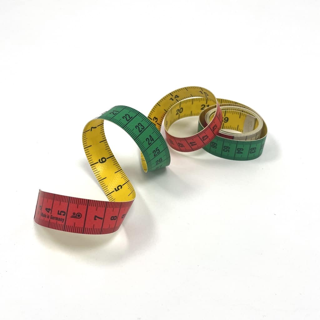 60-Inch/150-Cm Soft Multicolor Tape Measure: Essential for Sewing, Tailoring, and Crafting 1 pcs