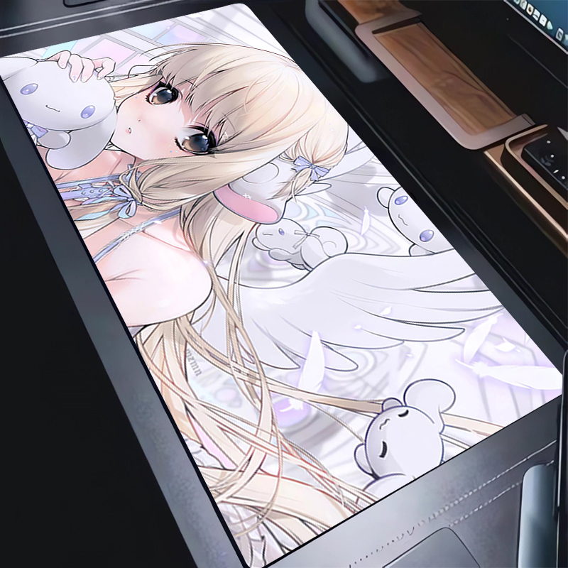 Hololive Hoshimachi Suisei Cute Desk Mat Pc Accessories Large Mousepad Anime Kawaii Carpet Cartoon Girl Laptop Mouse Pad