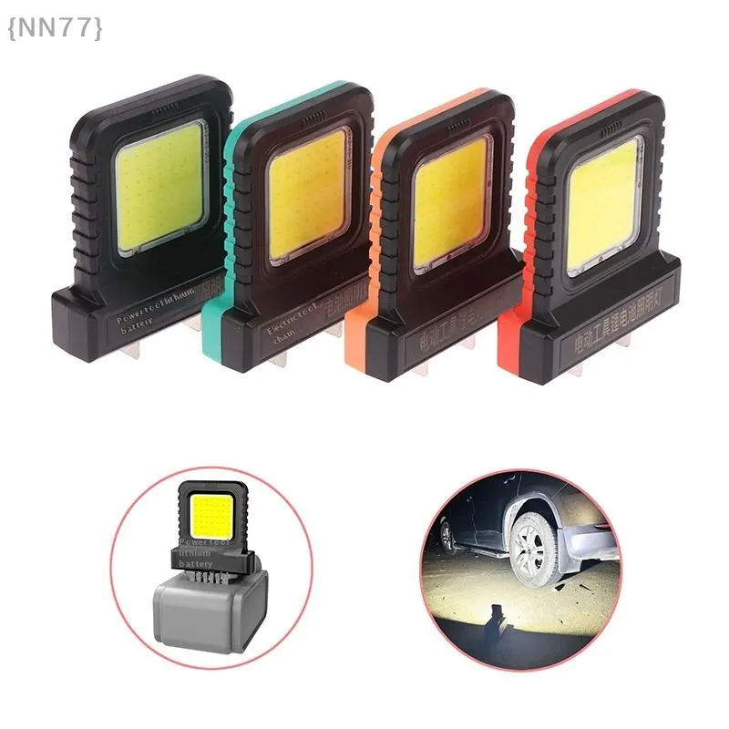 Long-Lasting Lithium LED Work Light - Portable Rechargeable Flood Light with Strong Beam for Job Site, Repair, Power Tools - image 1