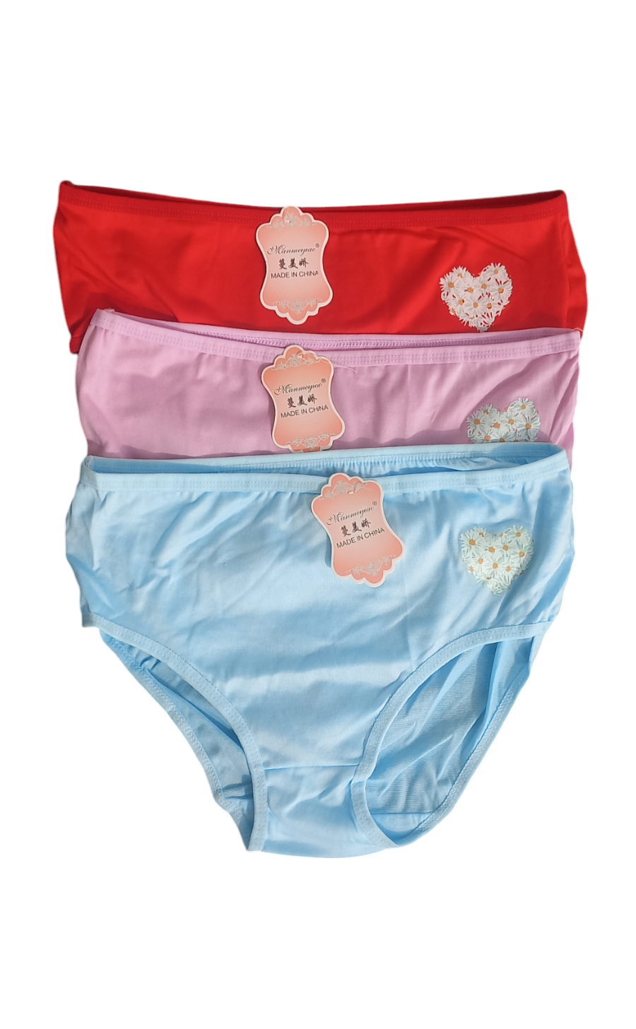 Combo Pack Of 3 Ladies Under Wear || Stretchable Panty Free Size For Girls Women