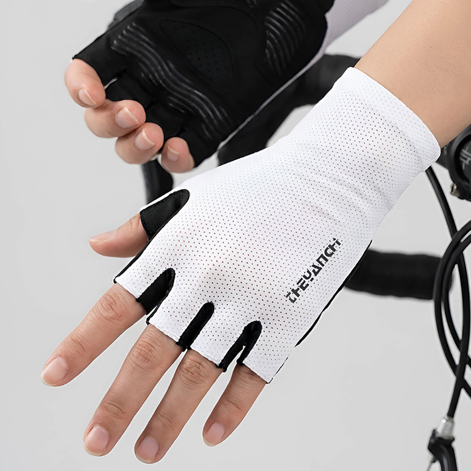 GTUBIKE Professional Cycling Half Finger Gloves Anti-slip Shockproof Breathable SBR Pad Elastic Sport Unisex Bicycle Gloves