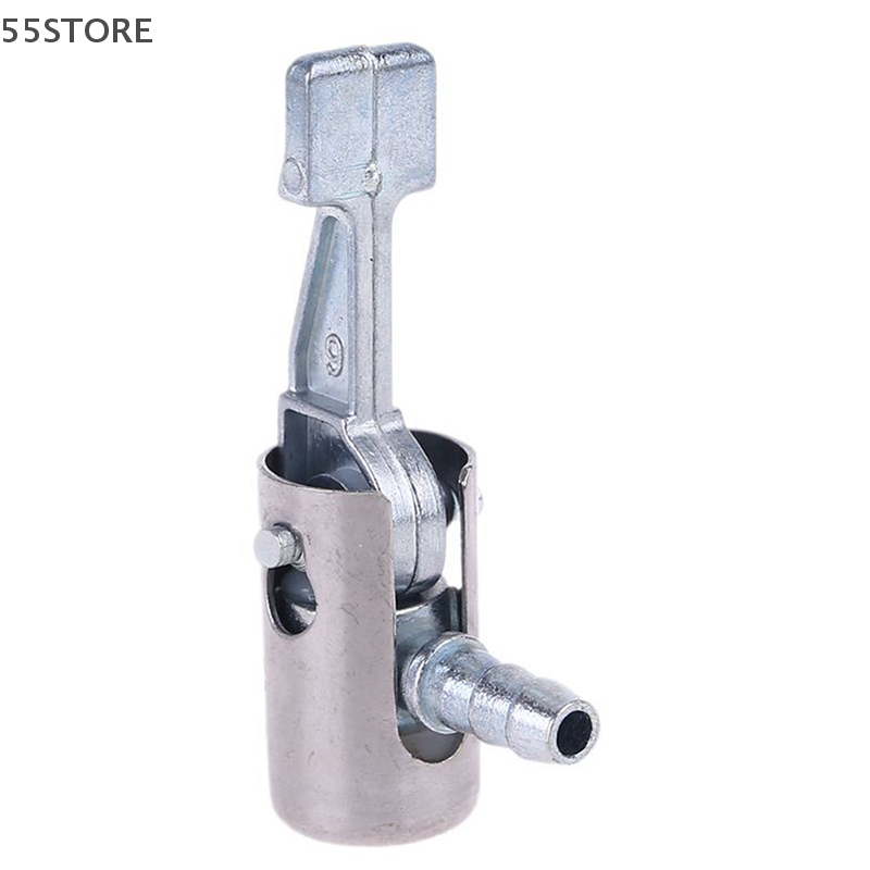 1Pcs Silver Zinc Alloy Bicycle Inflator Nozzle Mouth Electric Car Air Pump Repair Parts