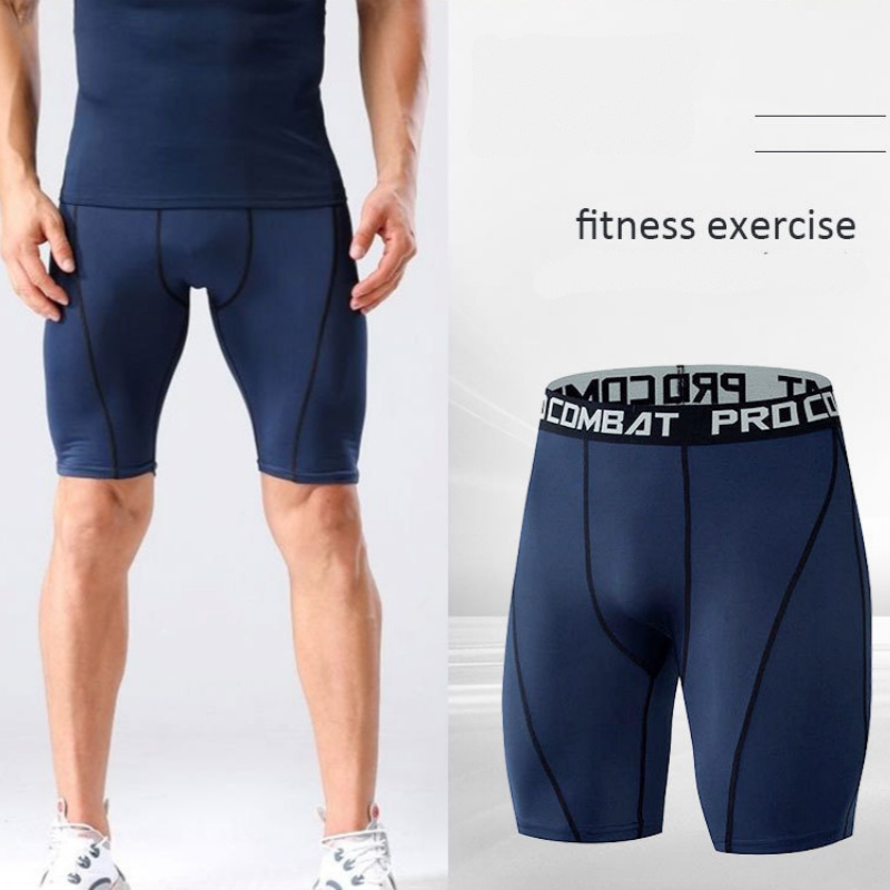 2026 Compression Shorts Men Summer Sportswear Training Tights Gym Fitness Leggings Short Pants Sport Bottoms Running Shorts male