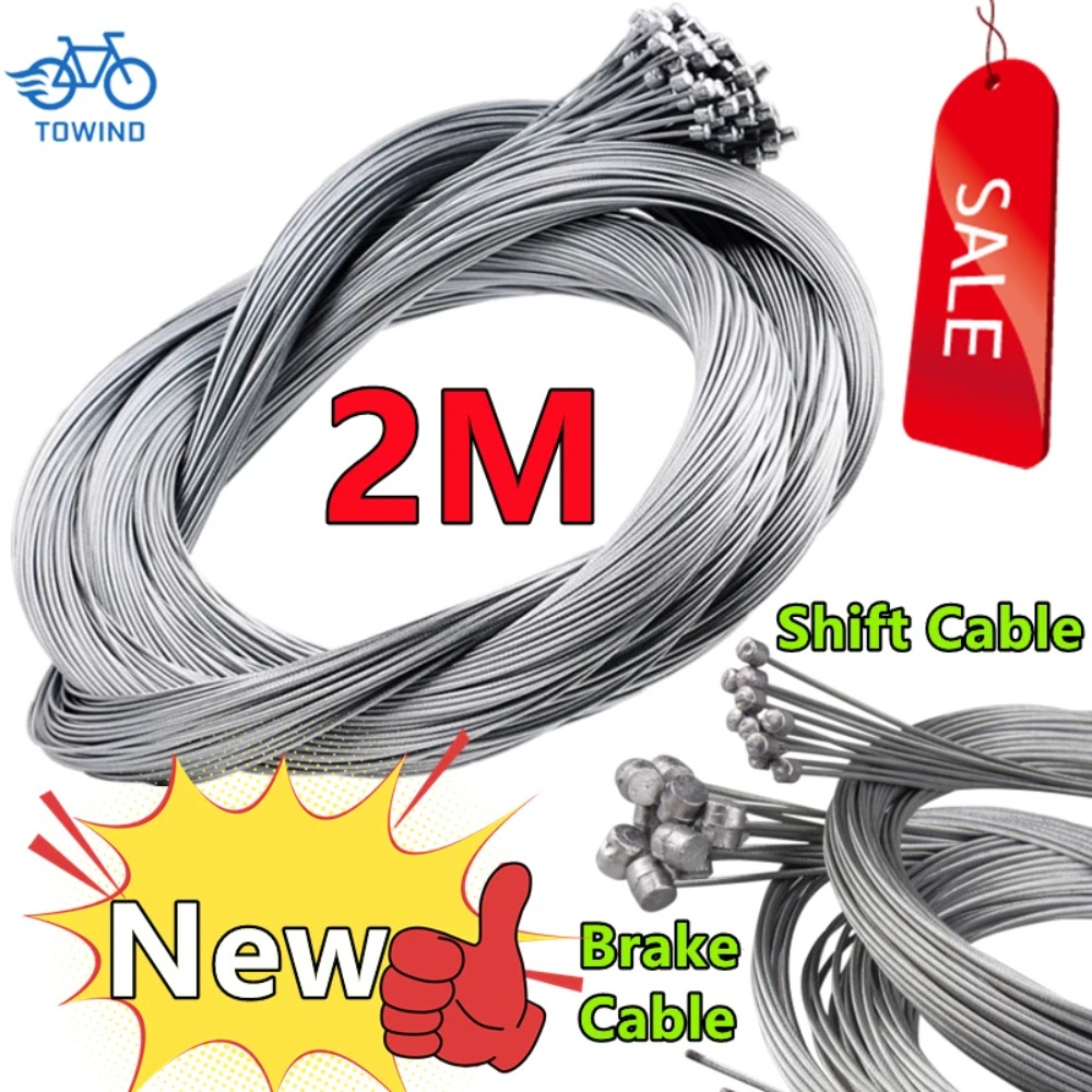 1PC Bicycle Brake Line Bicycle Speed Line Fixed Gear Shifter Gear Brake Cable Set Core Inner Wire MTB Road Bike CF8
