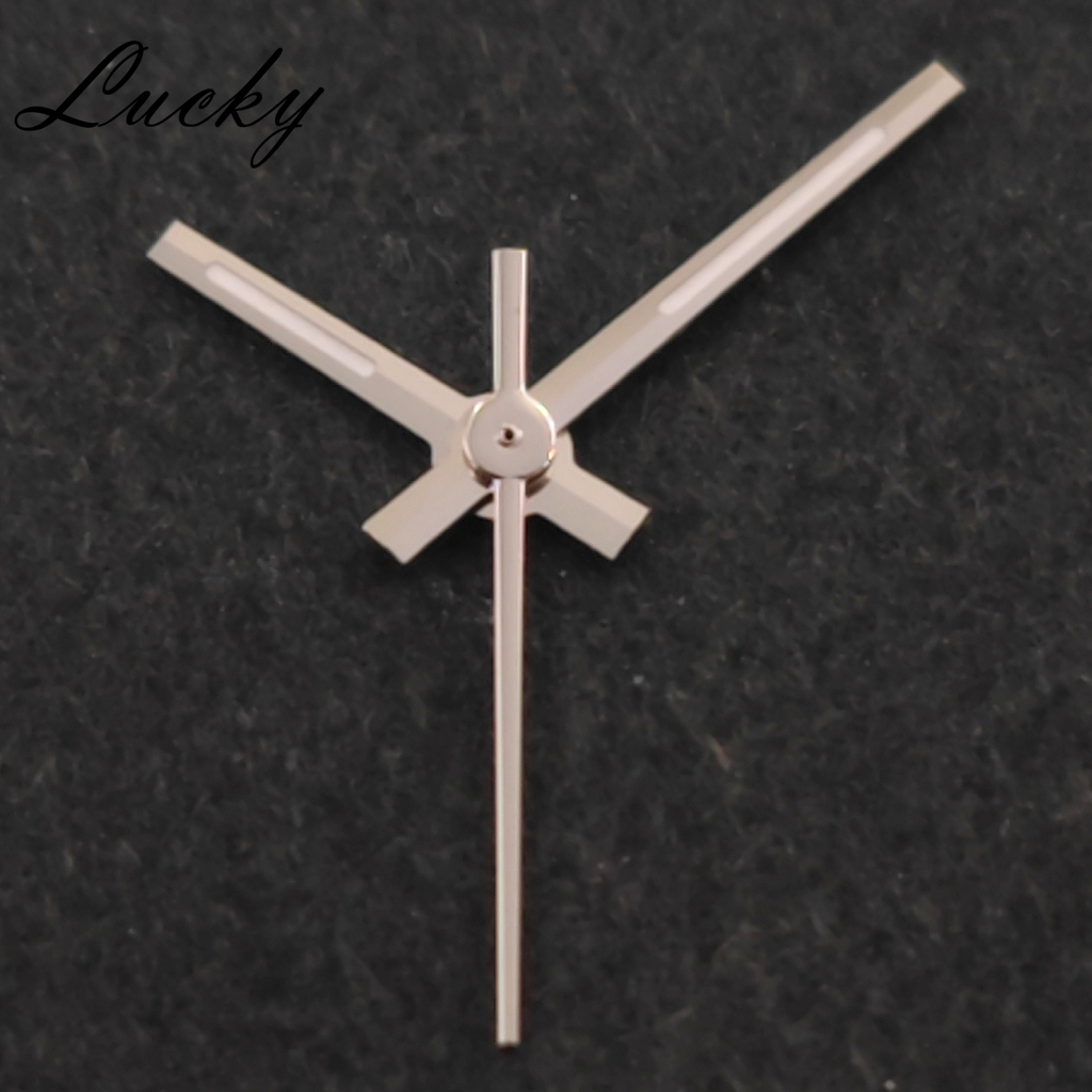 NH05 Watch Hands Silver Watch Hands C3 Green Luminous Fit NH05 NH06 Movement Watches Accessories Parts