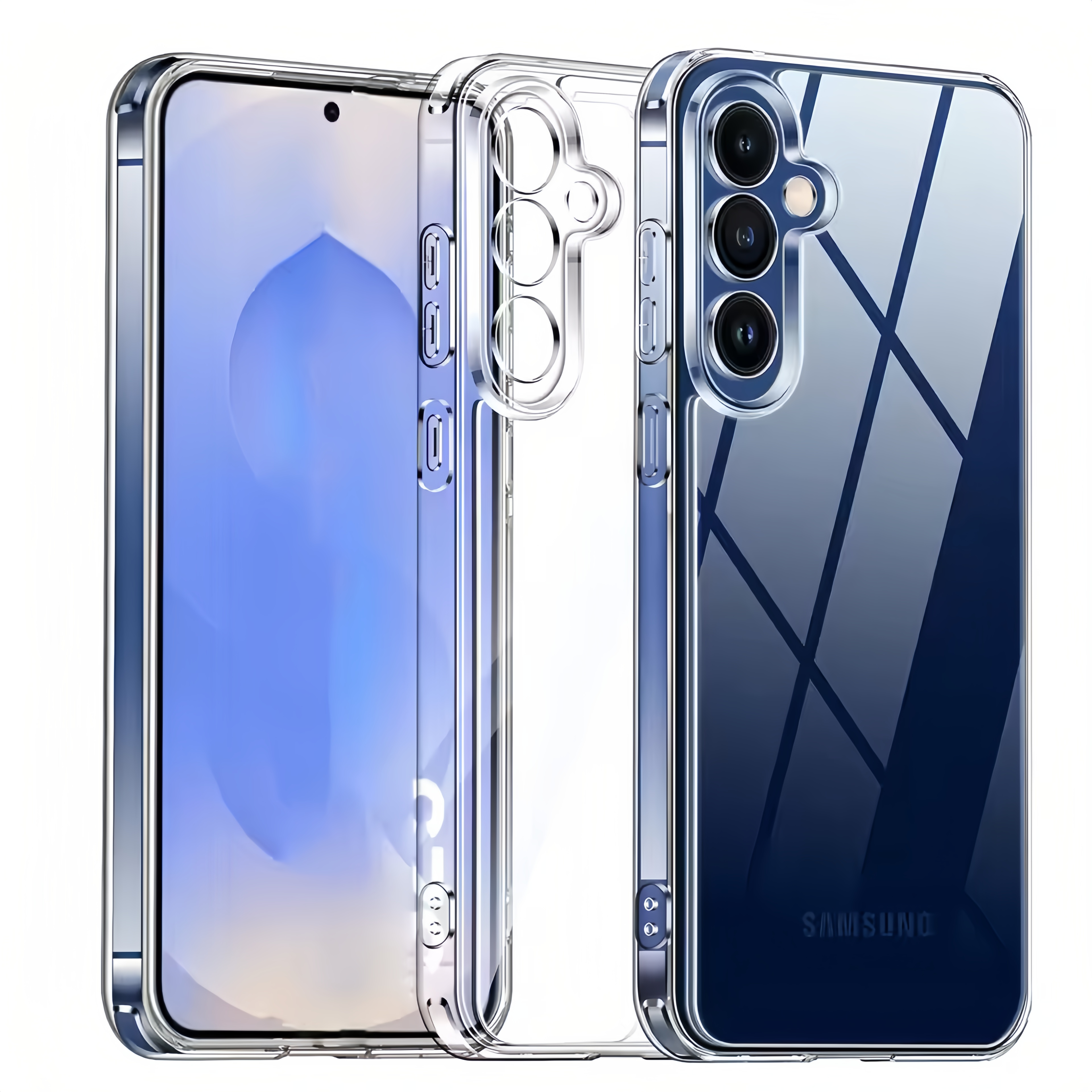 For A57 A37 A27 A17 A07 A05 A05S A15 A25 A35 A55 A56 A06 A16 4G A26 A36 Thin Slim Soft TPU Phone Case Protection Cover