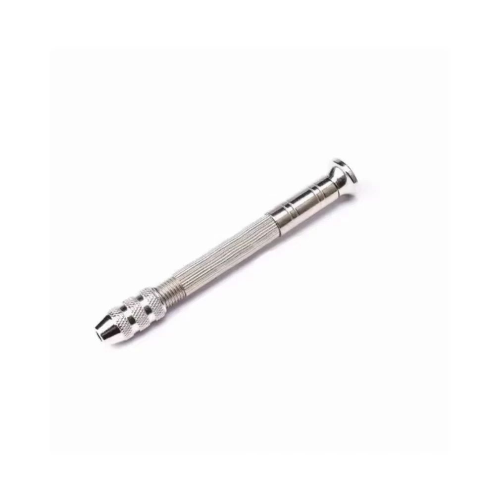 Hand Drill Bit Vice Tool Round Head Pin Vise for Watch Jewelry Repair Work