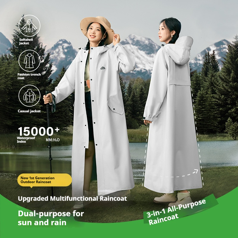 Electric Car Battery Raincoat, Thickened and Lengthened, Rainproof, Motorcycle, Bicycle, Poncho