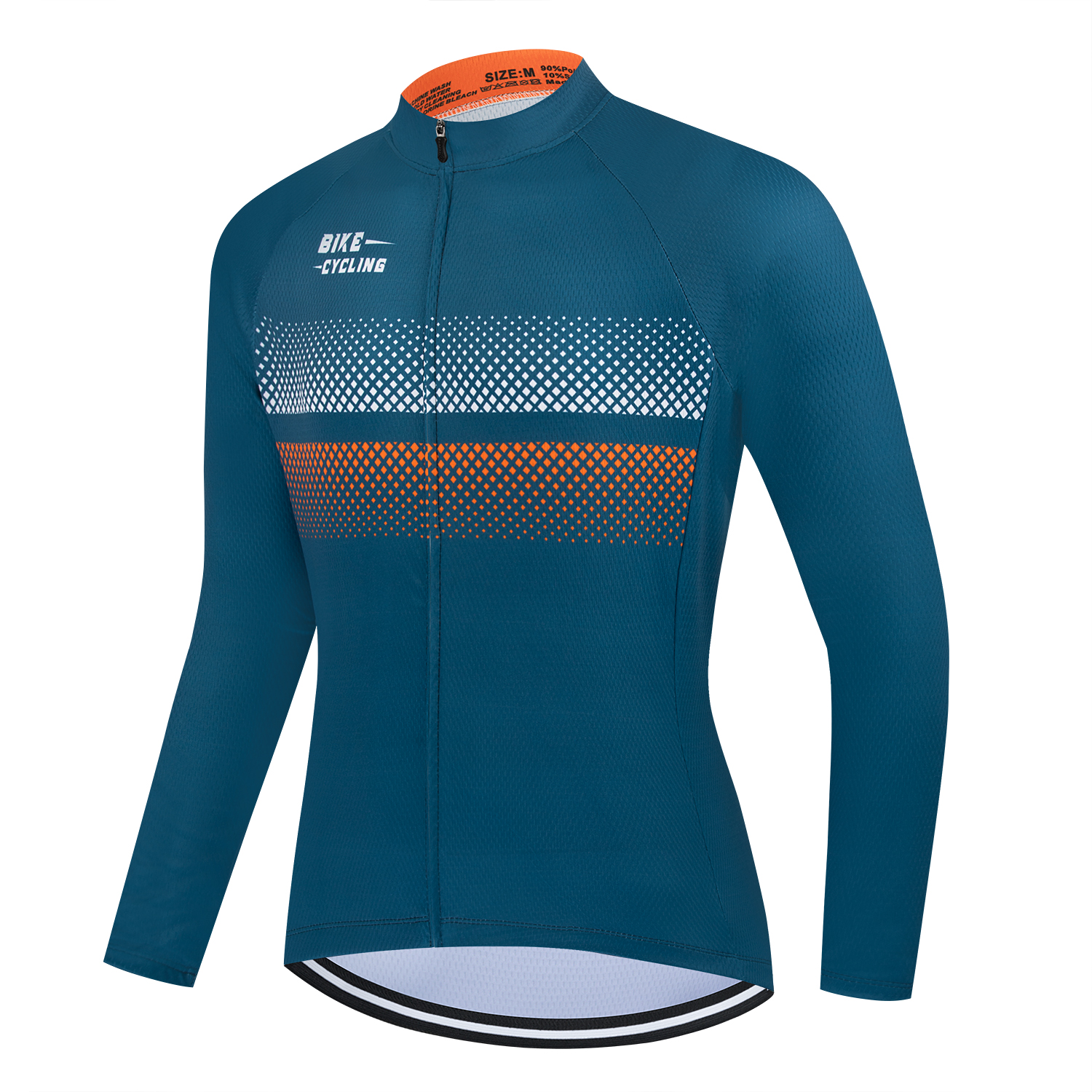 Team Spring /Autumn Cycling Jersey Long Sleeves Men MTB Bicycle Shirt Team Bike Wear Summer Outdoor Quick Dry Clothes Sportswear