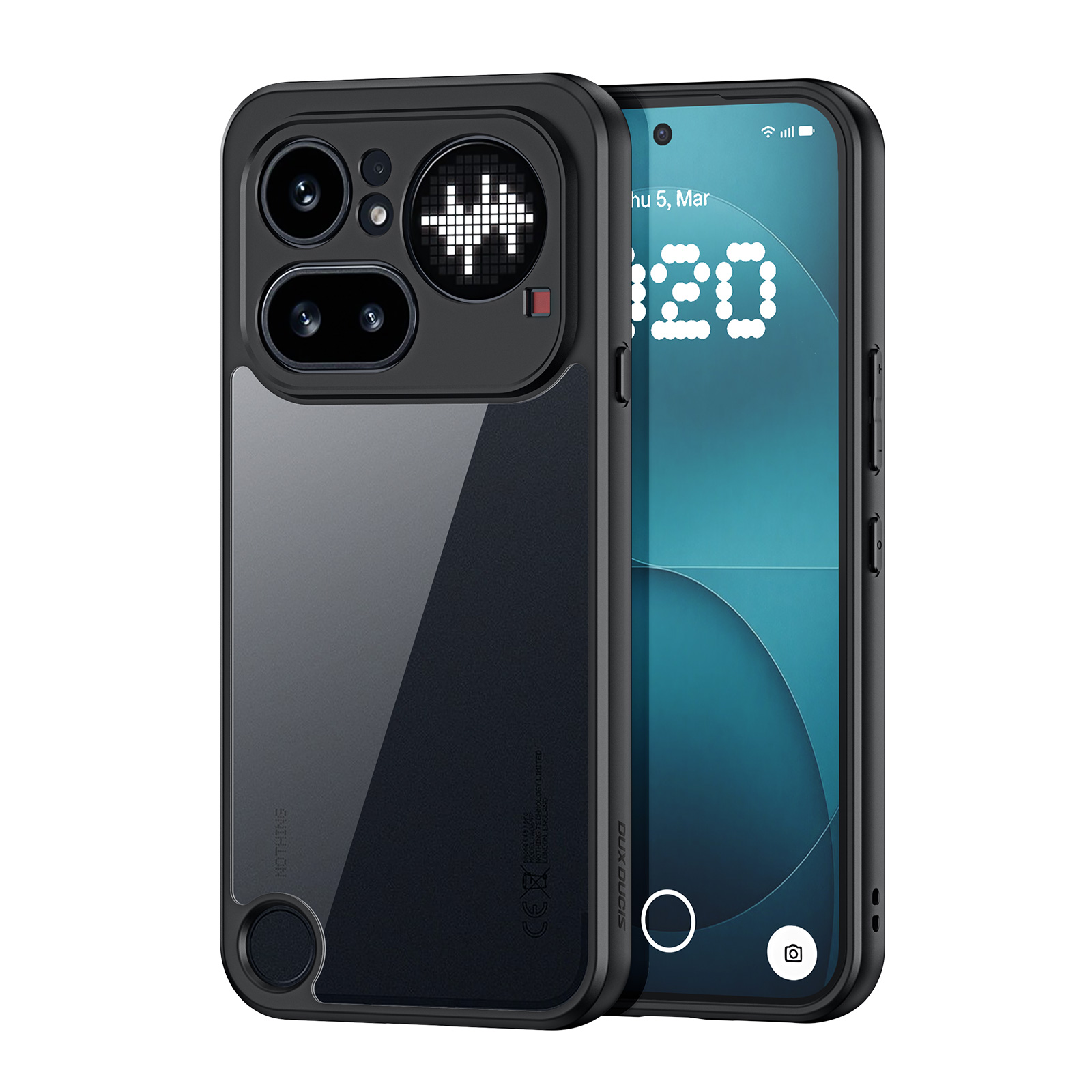 DUX DUCIS For Nothing Phone 4a 3a Pro Airbag Anti-fall Case For Nothing Phone 3 Acrylic Shockproof Armor Back Cover