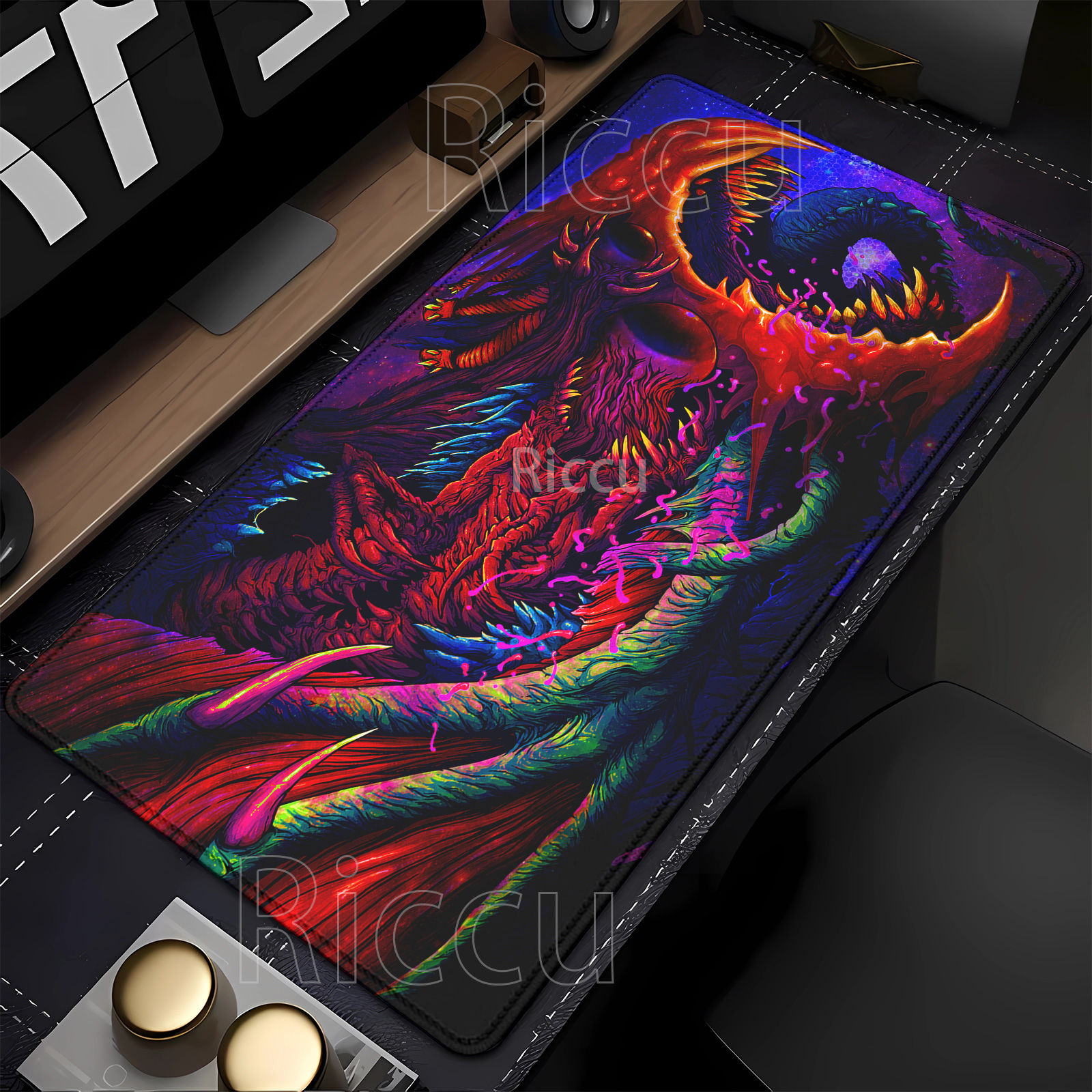 Monster Large Dimensional Mouse Pad 100x50cm Big Computer Mousepads Gaming XXL Mousepad Big Keyboard Gamer HD Printing Desk Mat