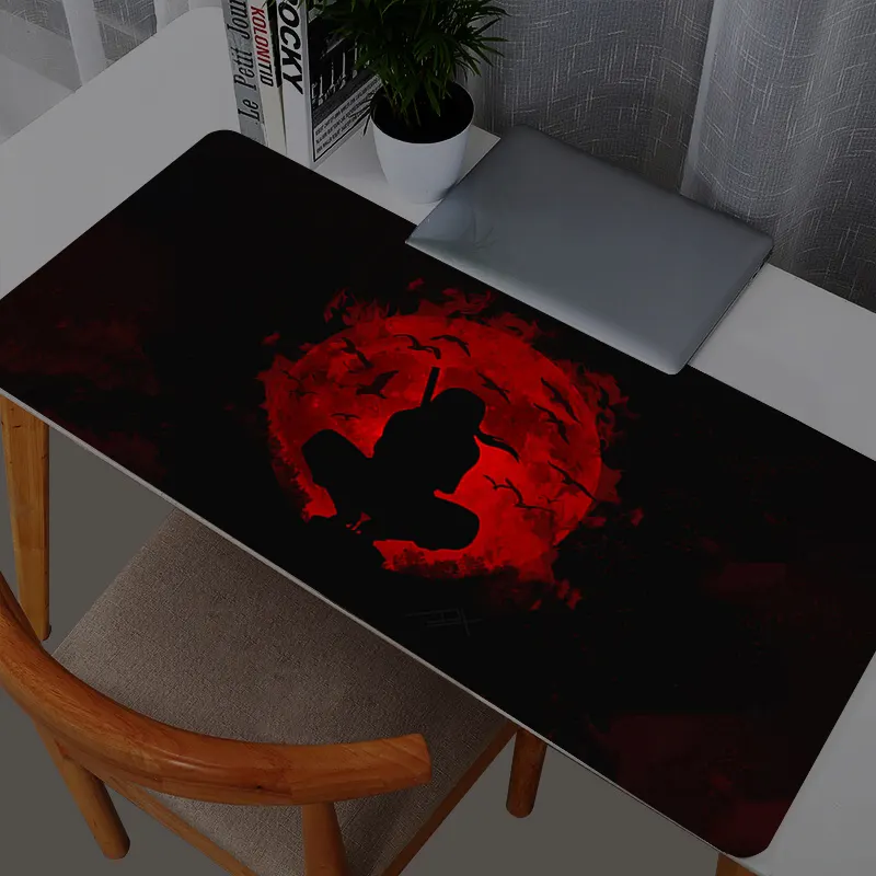 Naruto Itachi Uchiha Mouse Pads Gamer PC Computer Large 900x400 XXL Desk Mat Keyboard Anime Gaming Accessories Mousepad Carpet - image 1