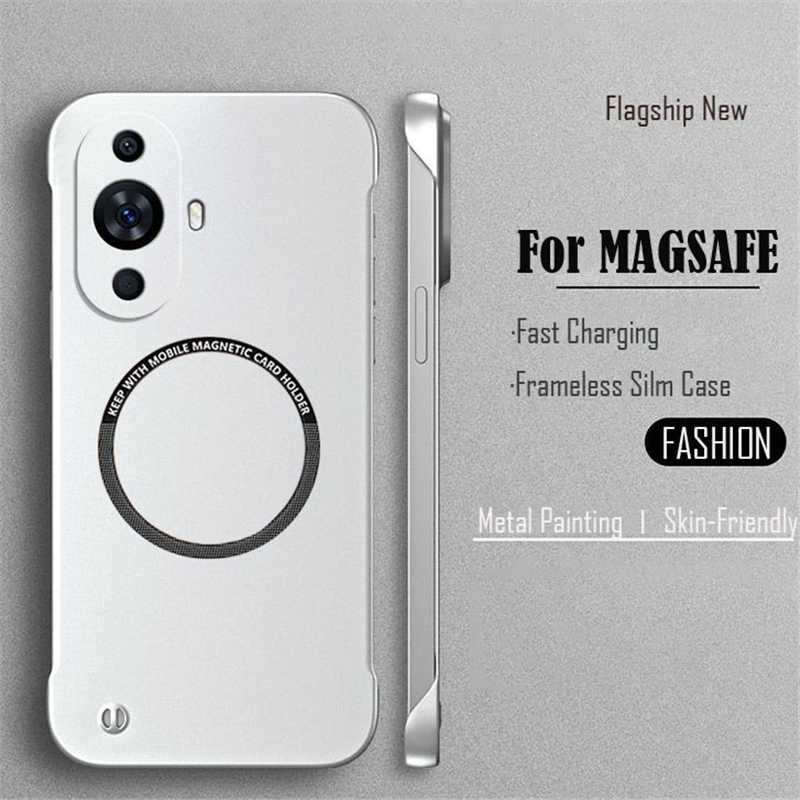 Luxury Hard PC Gradient Color Frameless Phone Case For Xiaomi Mi 13T 12T 13 11 Lite Poco F5 Pro Magnetic Matte Thin Cover