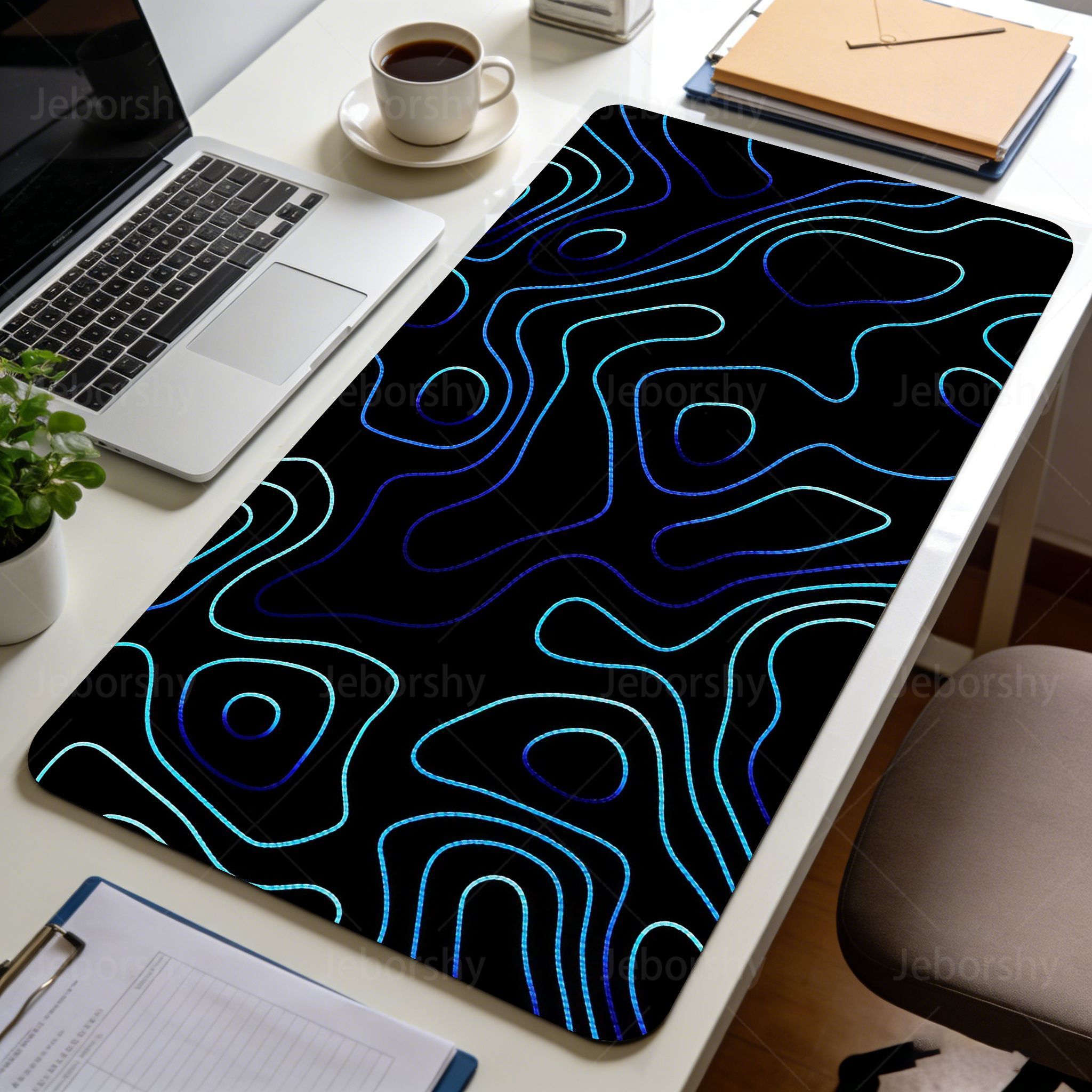 Large Gaming Mouse Pad XXL Liquid Deskmat Non-Slip Game Mouse Mat Computer Keyboard Mats Pad Big Mousepad