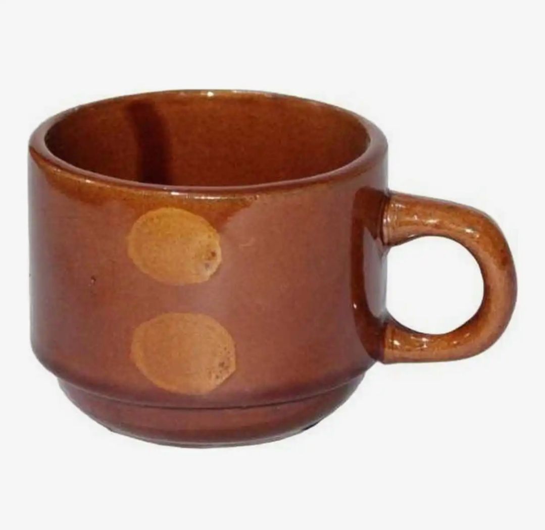 Royal Serve Ivy Brown 6 Pcs Ceramic Cup Set