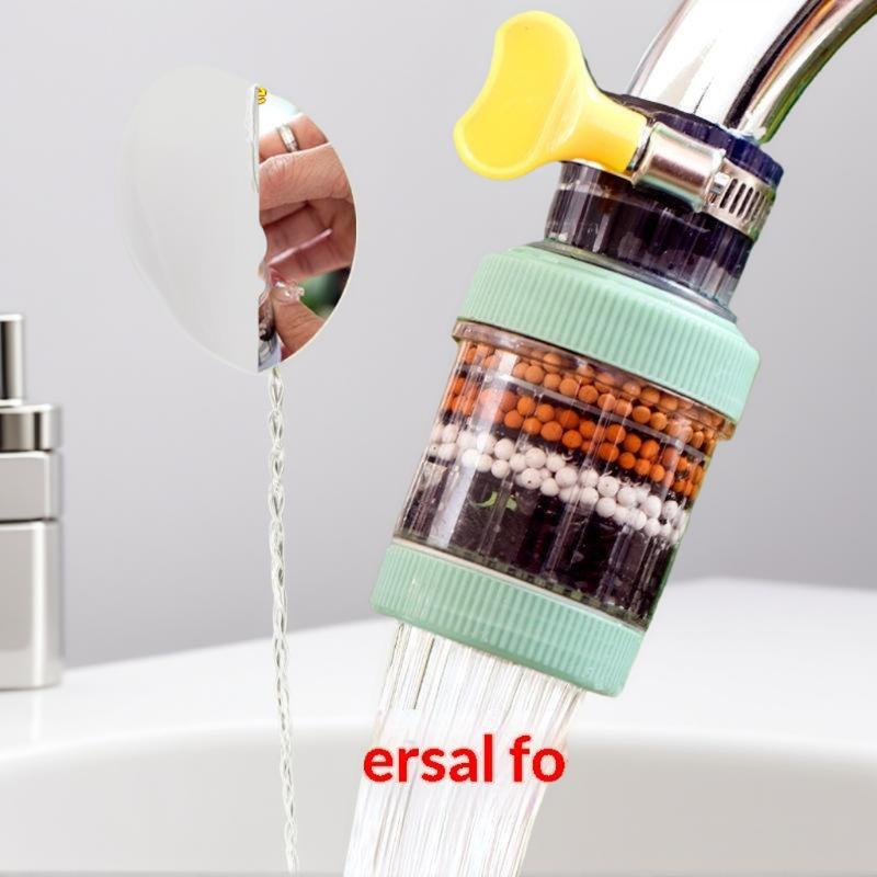 Kitchen Bathroom Shower Rotary Faucet Filter Foamer - Universal Water Purifier Tool