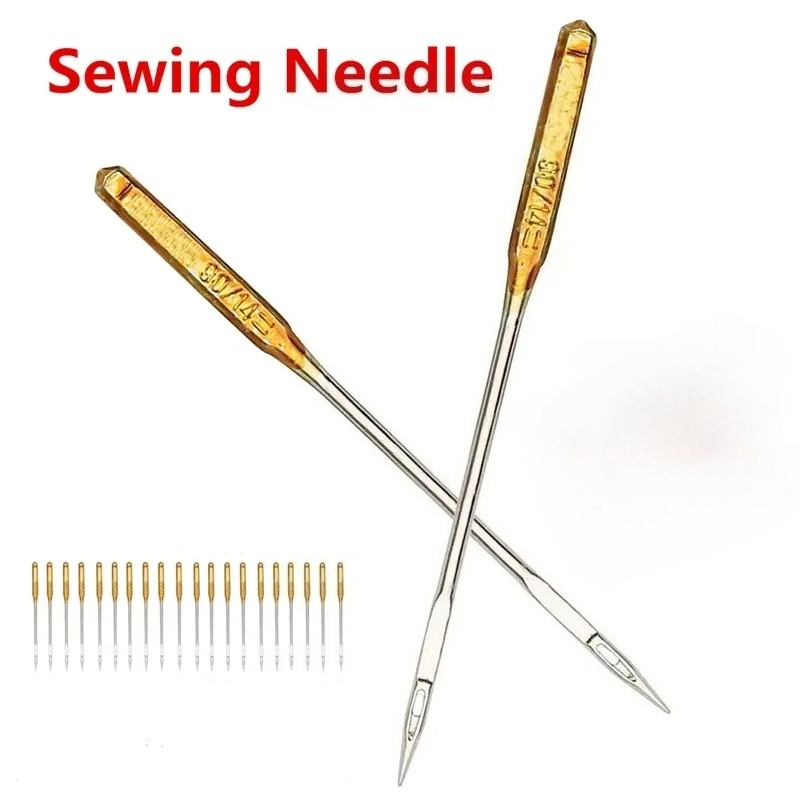 Professional 20pcs Stainless Steel Sewing Machine Needles Set Size 90/14 - Universal Fit for Brother, Singer, Janome, Juki