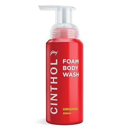 Cinthol Original Foam Body Wash (200ml) | Unique Foam Formula for Moisturized & Irresistibly Soft Skin | Suitable for All Skin Types - image 1