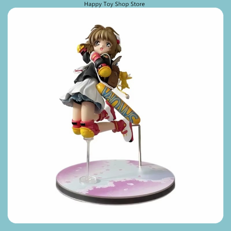 21cm Cardcaptor Sakura Kinomoto Sakura Anniversary PVC Figure - Collectible Desktop Statue