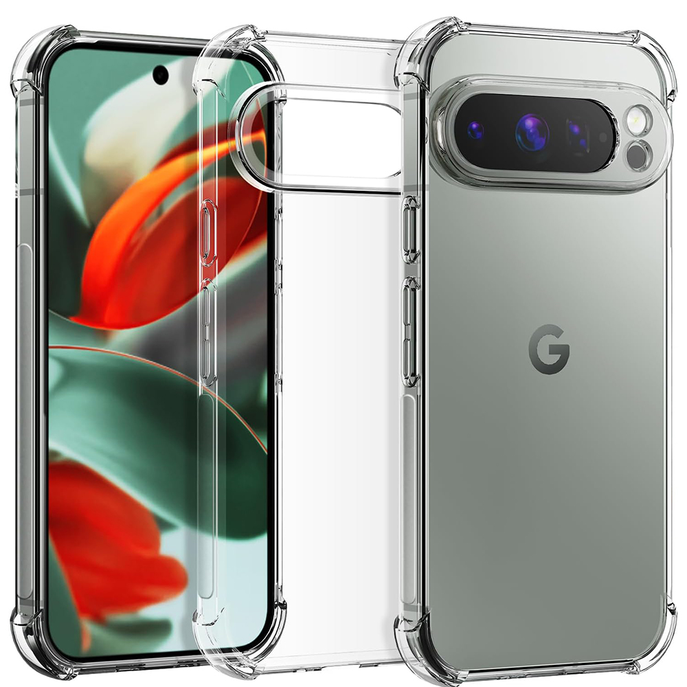 Grade Shockproof Silicone Soft Case For Pixel 10 9 9A 8 8A 7 7A 6 6A Pro XL Clear Ultra Thin Cover Shell