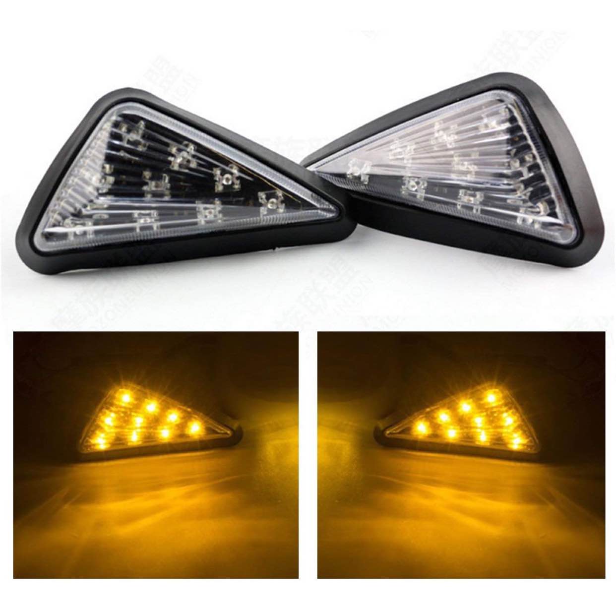 Universal Bike Indicator Blue Light LED Bulb Turn Signal Light for Yamaha R15 V2/ V3/ V4