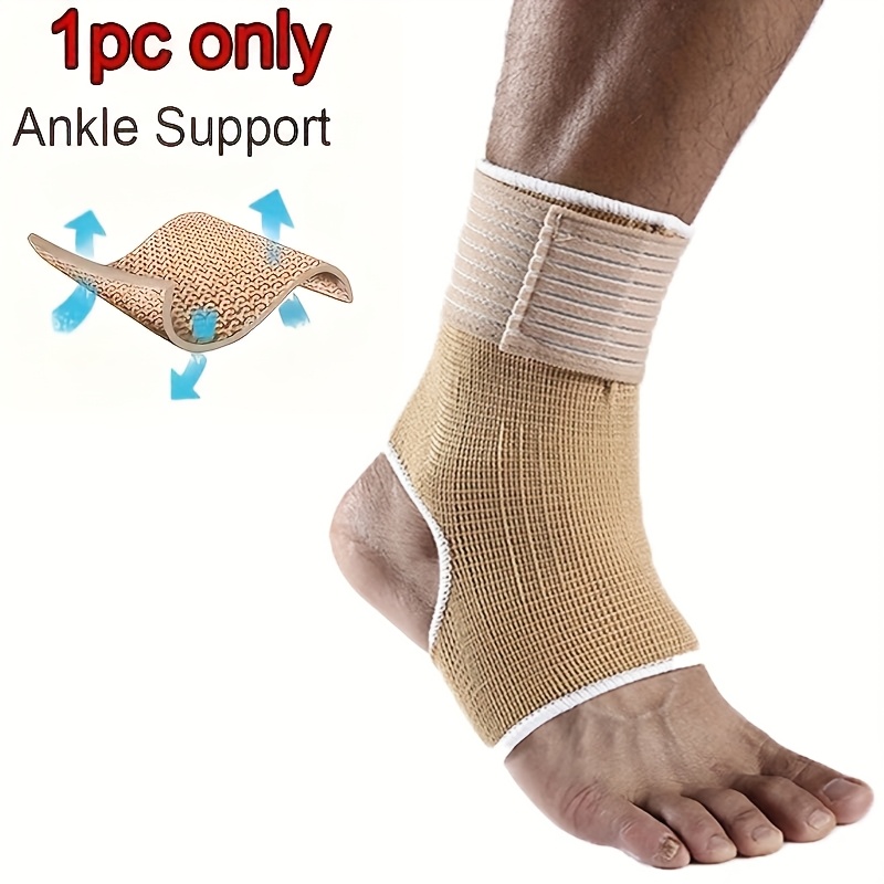 1Pc Knitted breathable Ankle Support Brace, Best Ankle Compression Support Brace for Foot and Heel