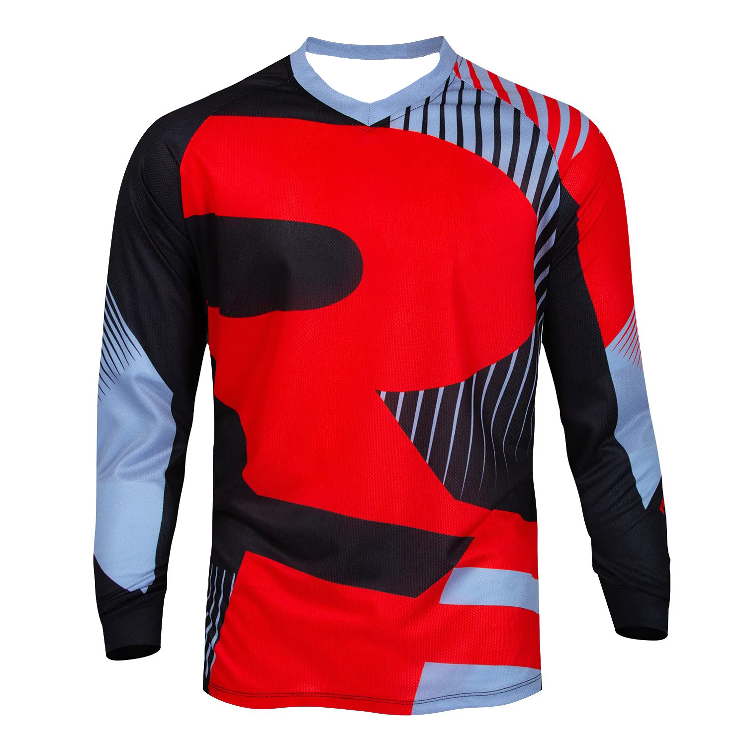 Men Downhill Suit Cycling Top Mountain Bike Mtb Motocross Motorcycle Jersey Sports Wear Breathable Quick Dry off Road Riding