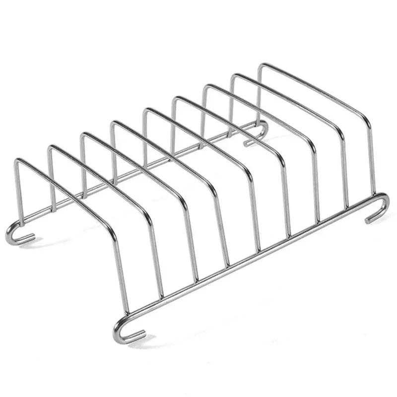 1PC Air Fryer Toast Rack Fish Grill Rectangular Food Display Tool for Air Fryer Accessories