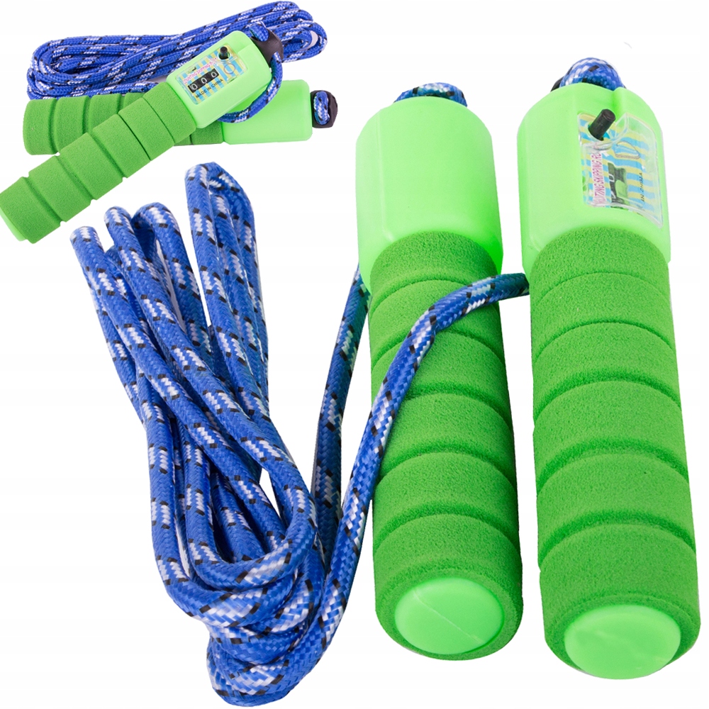 Adjustable Anti-Slip Skipping Rope with Counter