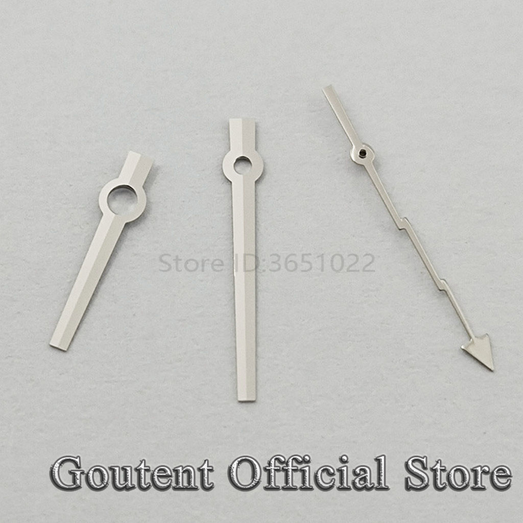 Goutent Silver Lightning Second Watch Hand Fit NH35 NH36 ETA 2836 2824 DG2813 3804 Miyota 8215 821A Movement