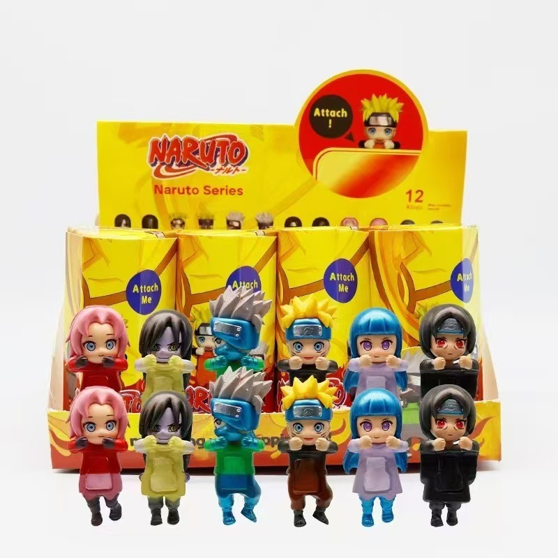 2026 Naruto Series Blind Box Birthday Car Decoration Desktop Computer Screen Anime Figures ornament Pendant Toy