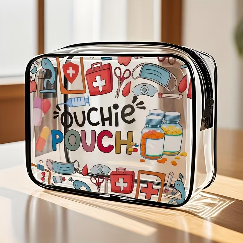 Zippered Closure, Large Capacity,easy To Clean-fashionable and High-quality Women's Makeup Bag,Toiletry Bag,Portable for Travel