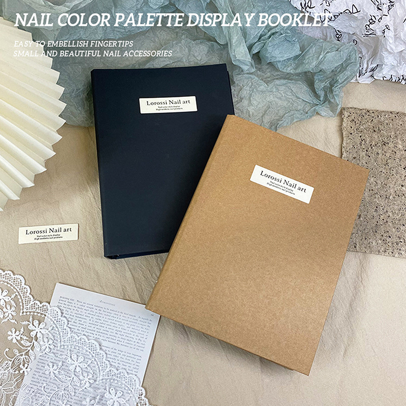 Fake Nail Tip Storage Box Large Capacity Exhibition Display Board DIY Photo Prop Board Simple Storage Box 5a63