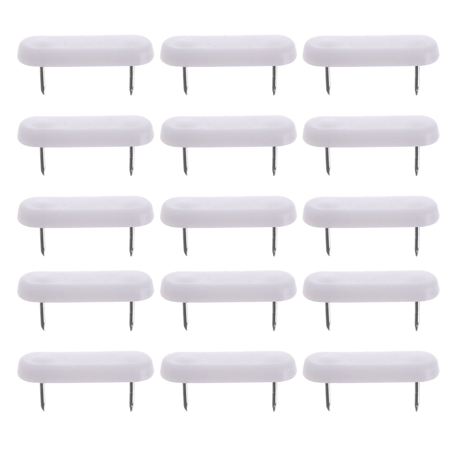 20Pcs Chair Feet Pads Heavy Duty Furniture Leg Glides Non-Slip Protection for Wooden Floors Easy Install Double Pin Design